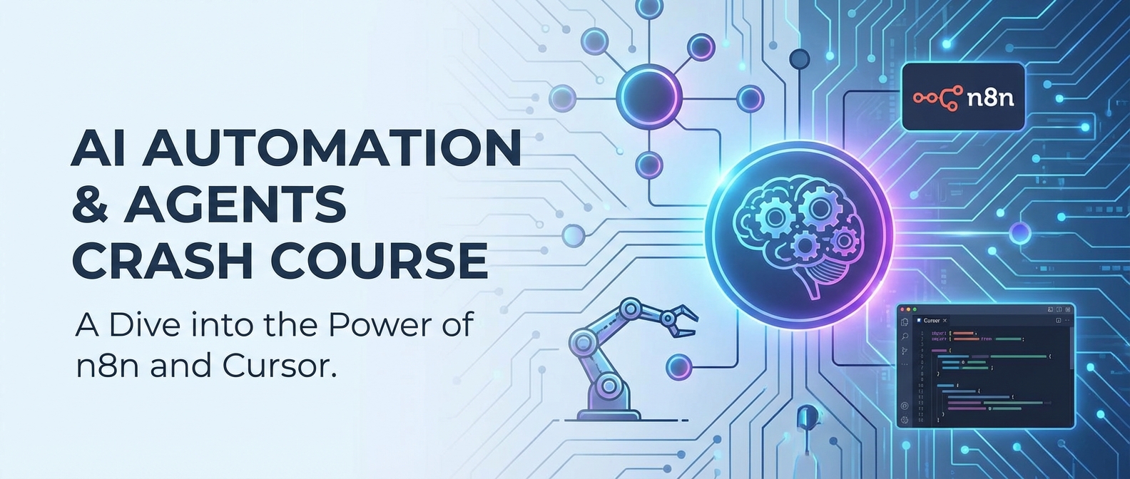 AI Automation and Agents Crash Course: A Dive into the Power of n8n and Cursor